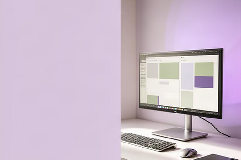 Modern Mac workstation showing a custom software development environment